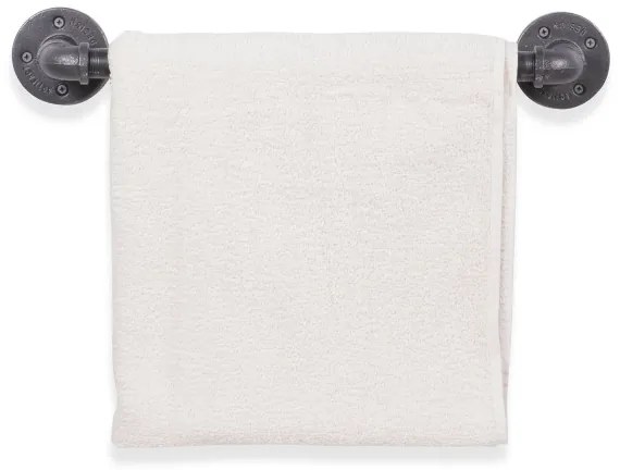 Porta asciugamani BORURAF 7x47 cm grigio