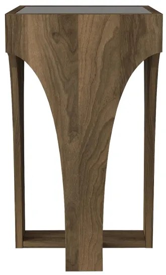 Tavolino LITUS 58x37 cm marrone