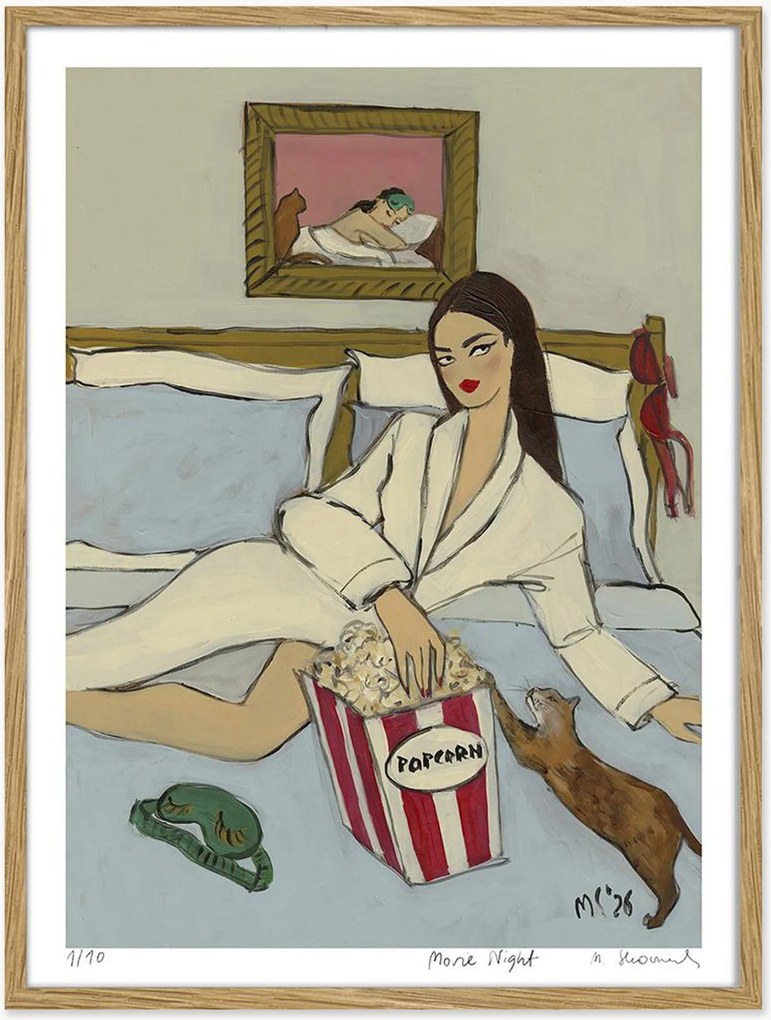 Stampa digitale incorniciata Movie Night