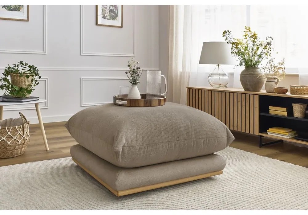 Poggiapiedi beige Ernest – Bobochic Paris