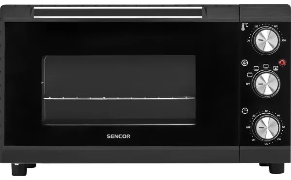 Sencor - Forno elettrico 20 l 1650W/230V nero
