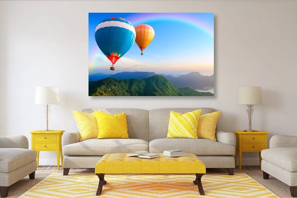 Quadro su tela – Mongolfiere avventurose