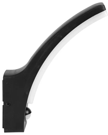 Ecolite ZLM7002/PIR-CR- Lampada LED da esterno con sensore RITA LED/12W/230V IP65