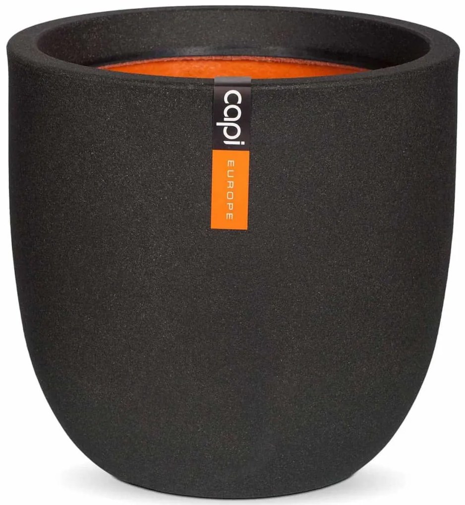 Fioriera Urban Smooth Rotonda 43x41 Cm Nero Kbl933 /