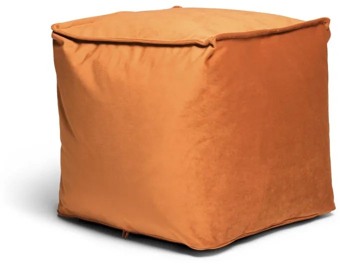 Pouf Viki  arancione 45 x 45 cm