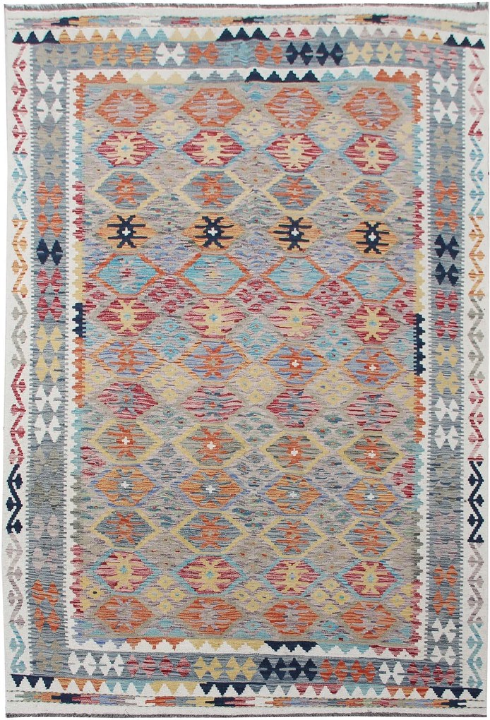 Kilim Tappeto 260x170 (Pakistan) Tessuto A Mano