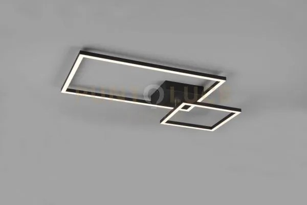 Padella plafoniera led 25w 3000lm, 4000k nera con snodo dimmerabile...