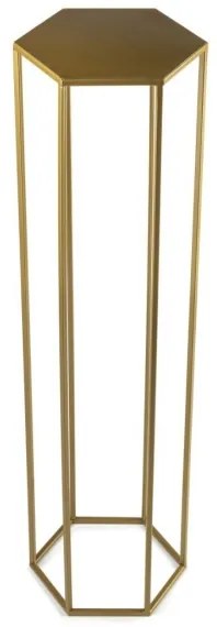 Portafiori 100x24 cm oro