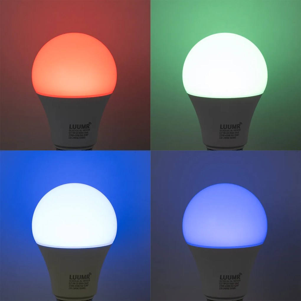 Lampadina LED dimmerabile E27 A60 Opal 9W 806lm 2700-6500K