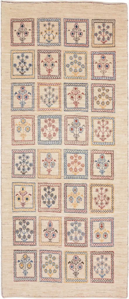 Loribaft Tappeto 80 x 190 (Iran) Annodato A Mano