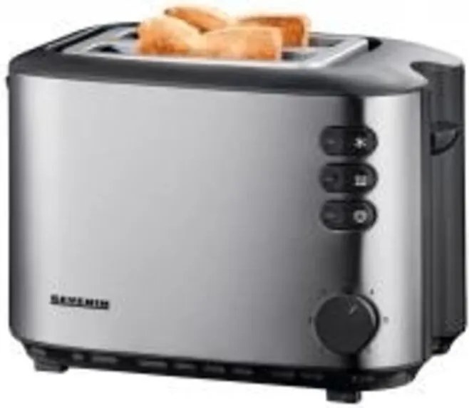 At 2514 tostapane 2 fette 850 w Argento - Severin