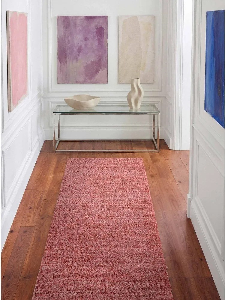 Passatoia rosa scuro tessuta a mano 80x200 cm Notting Hill Portobello – Ted Baker