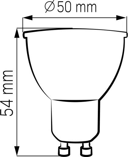 SET 3x Lampadina LED GU10/4,5W/230V 4000K