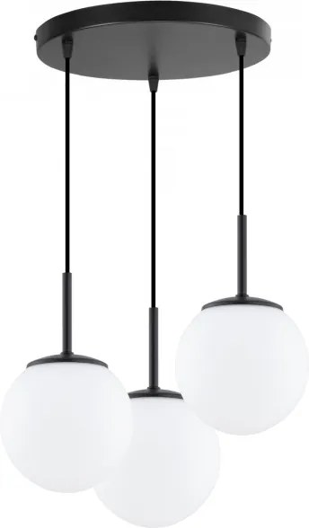 BRILAGI - Lampadario su cavo MILO 3xE27/60W/230V nero