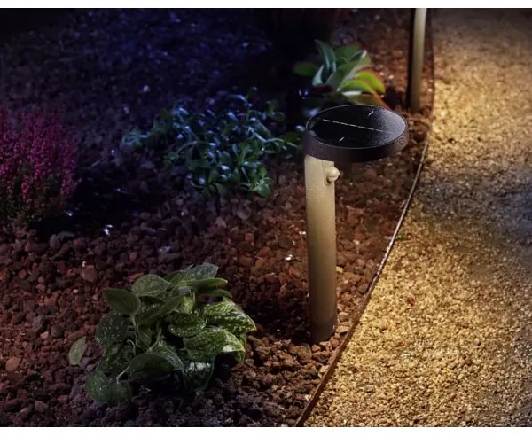 Philips - Lampada solare LED con sensore TYLA LED/1,2W/4V 3000K IP44