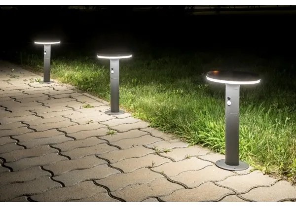 Rabalux 77018 - Luce solare a LED con sensore ALASKA LED/10W/3,7V IP44