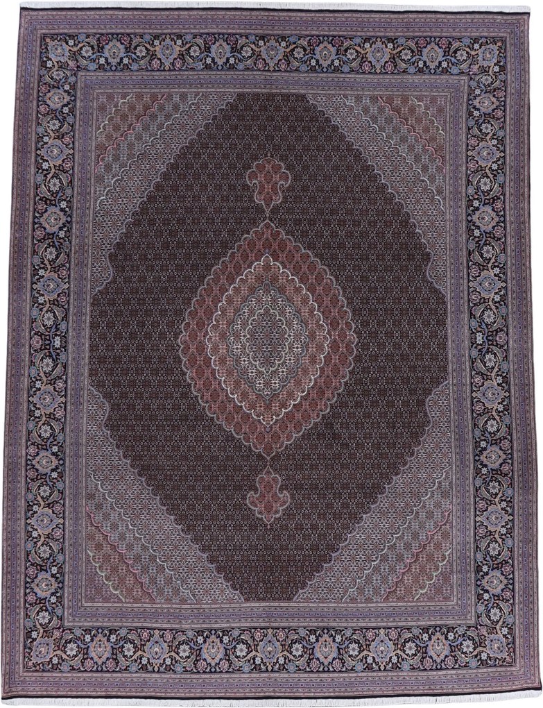 Tabriz Tappeto 400 x 300 (Iran) Annodato A Mano