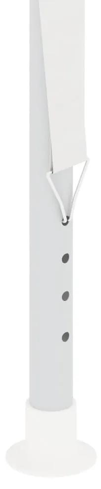Gazebo Professionale con Pareti 4x9 m Bianco 90 g/m²