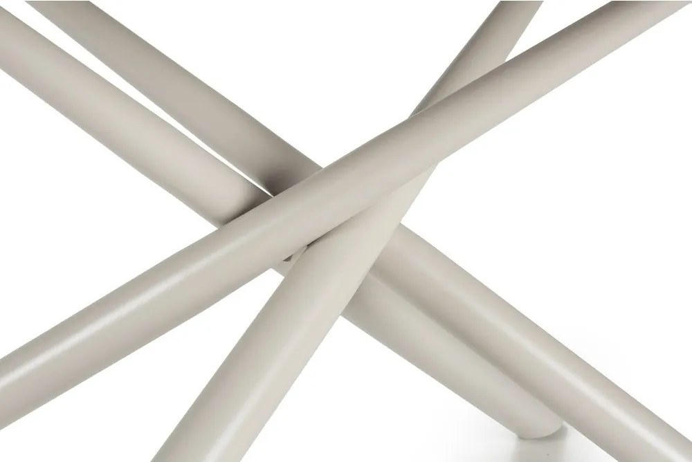 Tavolo da pranzo con piano in ceramica 90x180 cm Talia – Marckeric