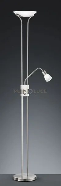 Santoii lampada da terra led 19,2w 1800lm - 4,8w 450lm, 3000k coppa...