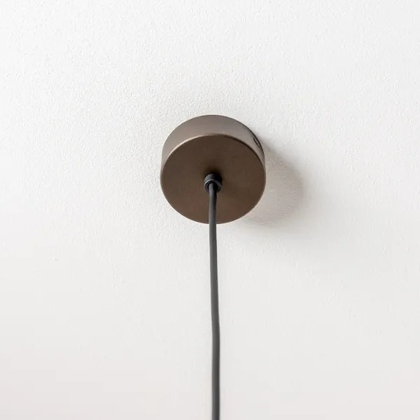 BRILAGI - Lampadario sospeso a cavo VULCANO 3xG9/8W/230V bronzo/beige fumé