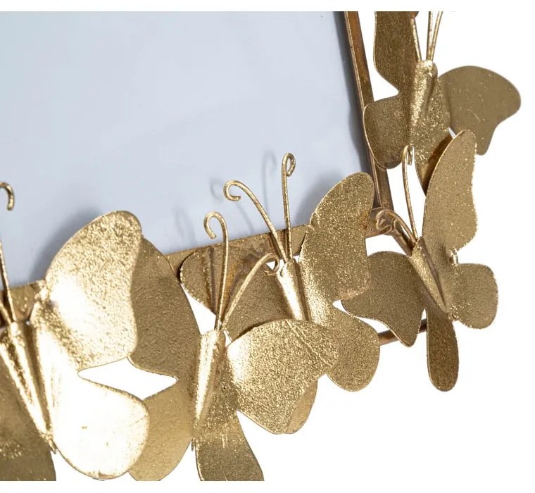 Cornice in metallo color oro 35x38 cm Butterfly - Mauro Ferretti