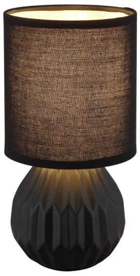 Globo 21730S - Lampada da tavolo SYLAS 1xE14/40W/230V nero