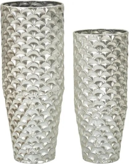 Porta Vasi Coppia Silvy Cm Ø 37X92X-32X75