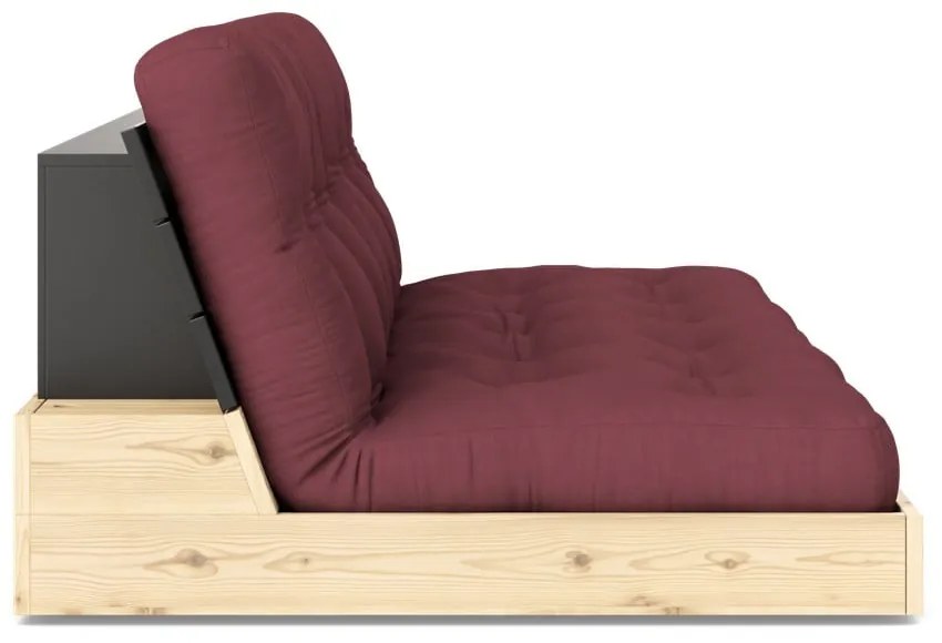 Divano letto bordeaux 196 cm Base - Karup Design