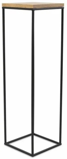 Portafiori BASICLOFT 80x24 nero/marrone