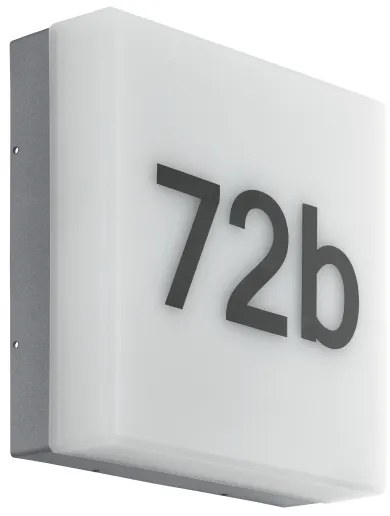 Eglo 97289 - Numero civico a LED CORNALE LED/8,2W/230V