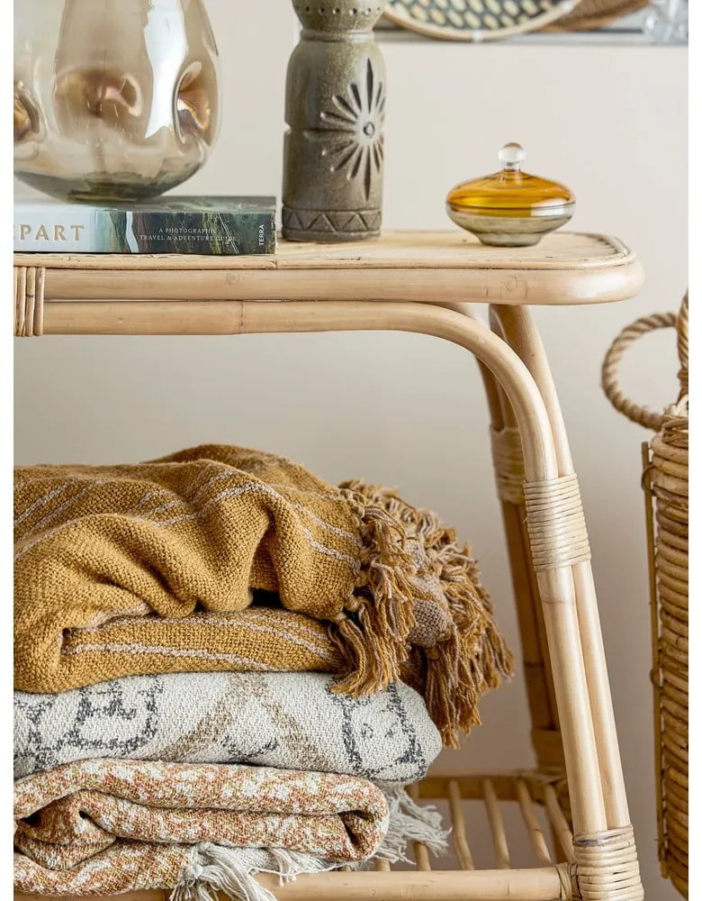 Coperta in cotone riciclato 130x160 cm Freddy - Bloomingville