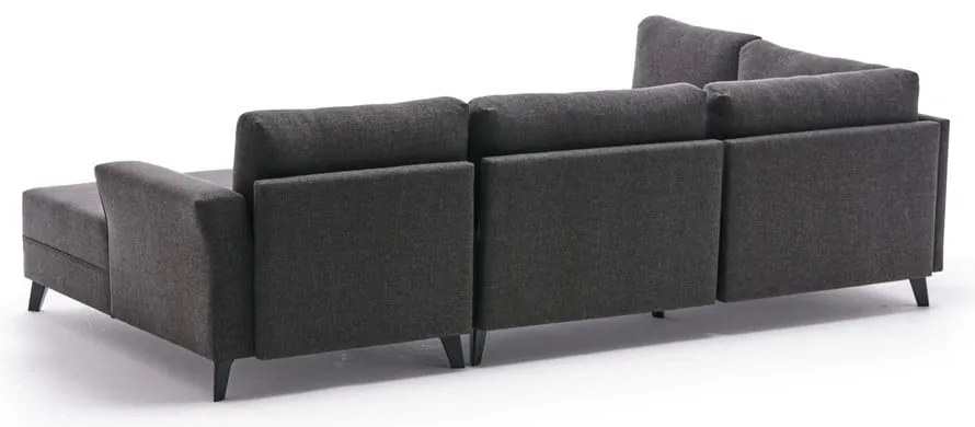 Divano angolare a U antracite Eris - Balcab Home