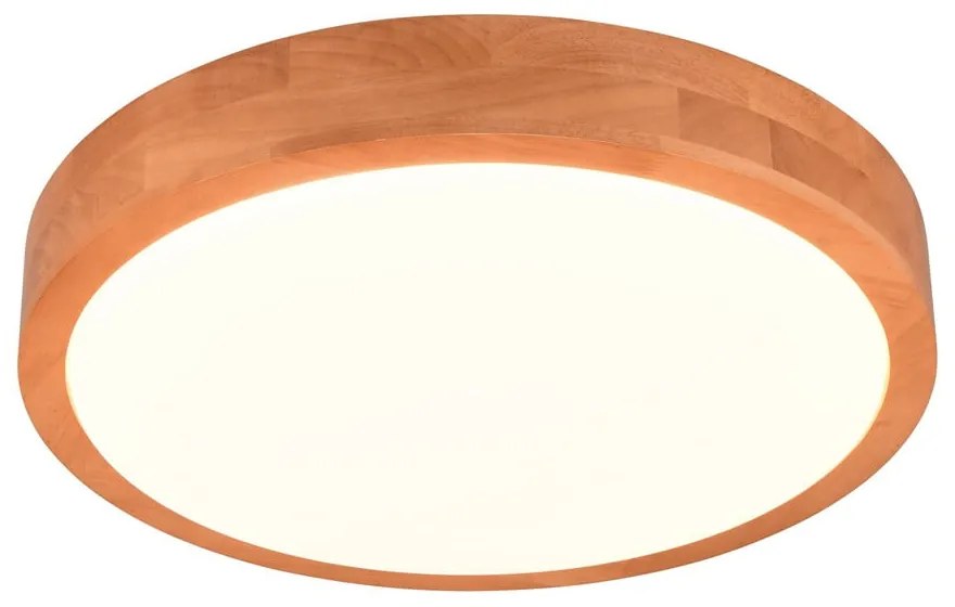 Plafoniera LED marrone chiaro ø 40 cm Iseo - Trio