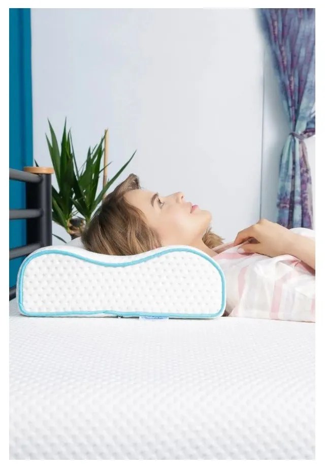 Cuscino anatomico con imbottitura in memory foam 35x55 cm – Mila Home
