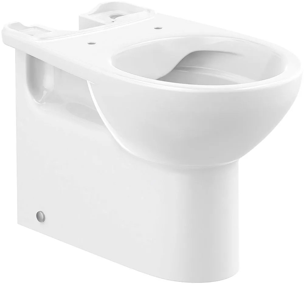 Roca Victoria vaso wc a terra senza brida bianco lucida A342V05000