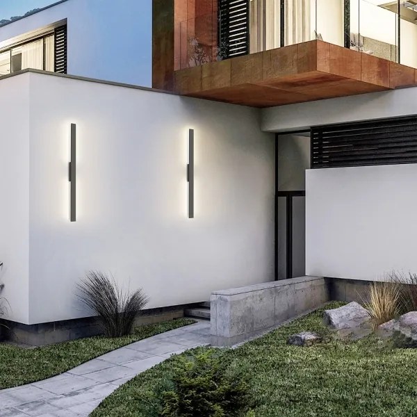 Brilagi - Applique da esterno LED LUNA LED/24W/230V 3000K IP65 antracite