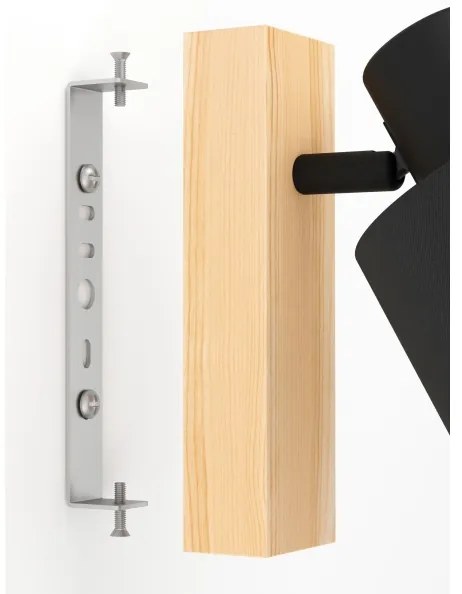 Eglo 99488 - Applique BATALLAS 1xE27/10W/230V