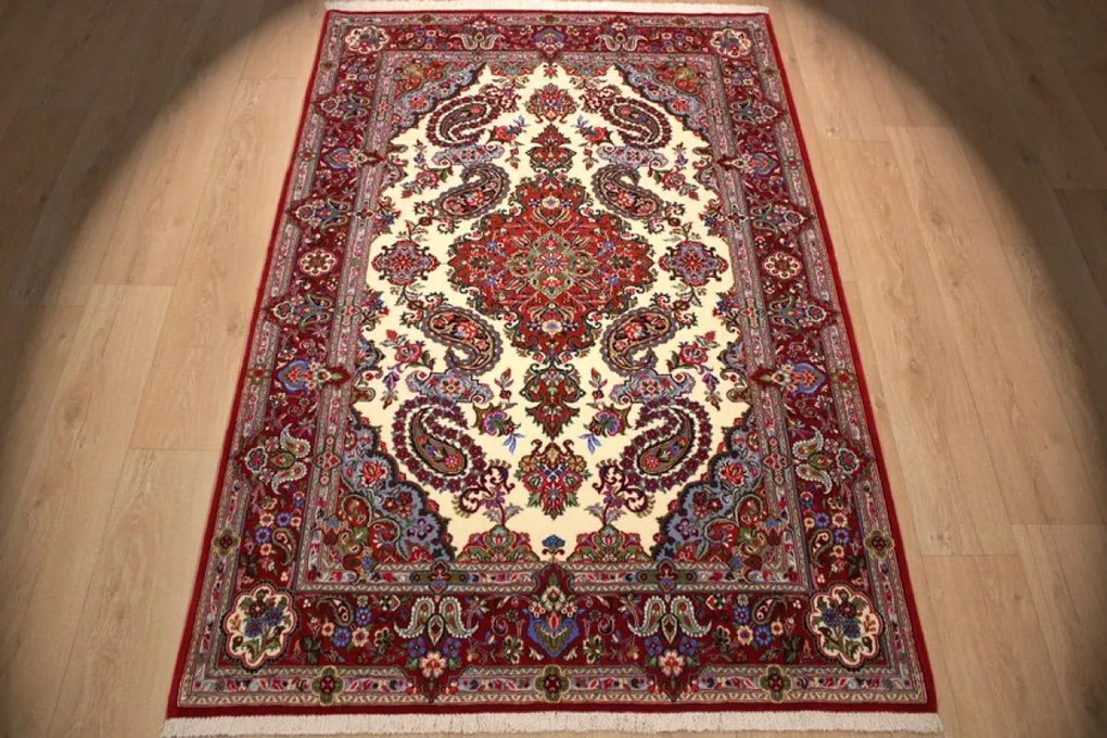 Ghom Tappeto persiano 140x210 (Iran) Annodato A Mano