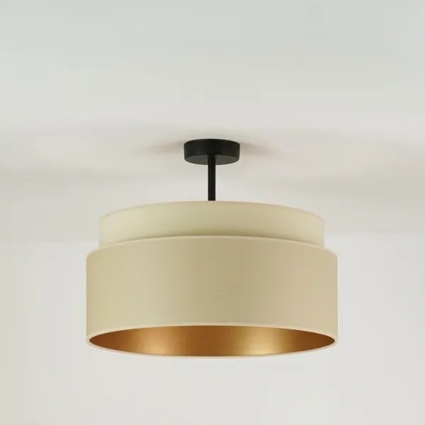Brilagi - Lampadario OREGON VEGE 1xE27/15W/230V Ø 45 cm beige
