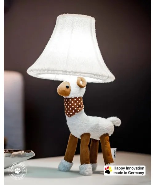 Happy Lamps - Lampada da tavolo LED per bambini WOLLE LED/5,4W/230V pecora