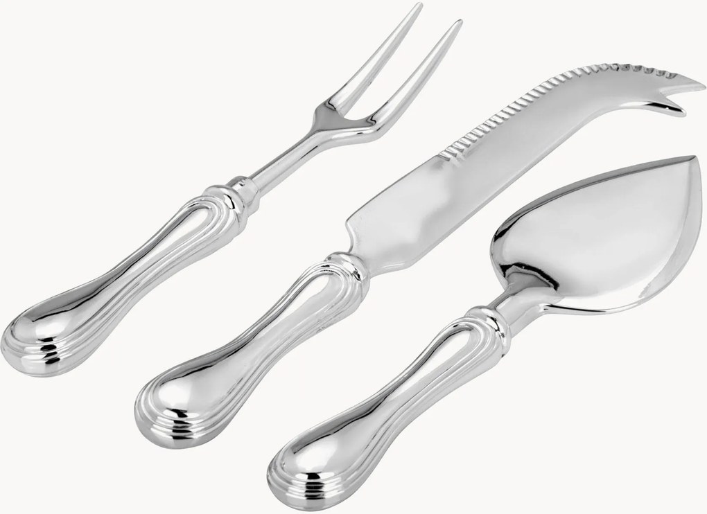 Set di 3 posate da portata placcate in argento Viktorin