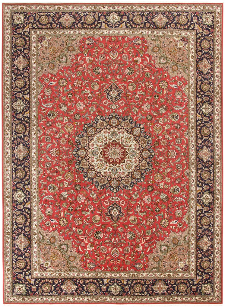 Tabriz Tappeto 250 x 350 (Iran) Annodato A Mano