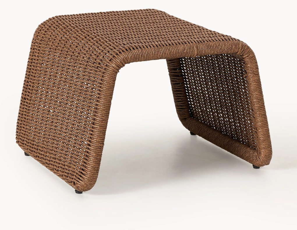Sgabello da giardino in rattan Hank