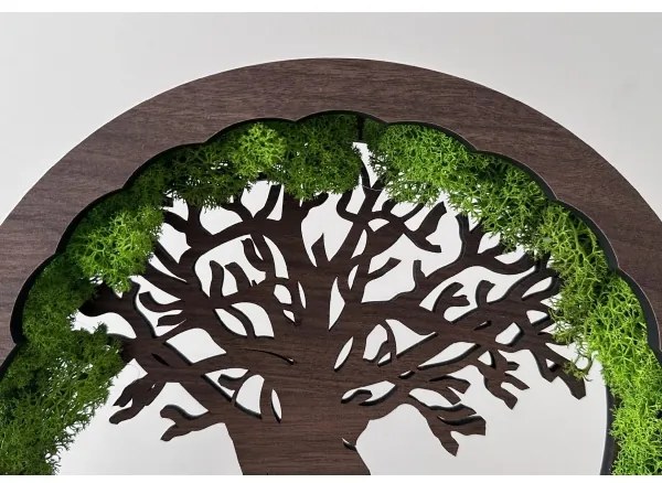 Li-Go 23604/DUB2 - Decorazione da tavolo a LED dimmerabile LED/12W/230V 20x22 cm rovere