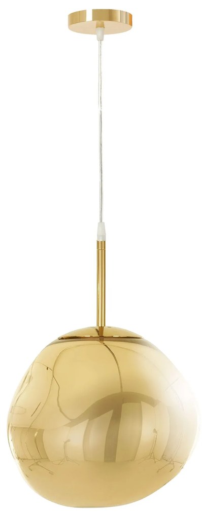 Lampada Da Soffitto Pensile Di Vetro Gold APP331-1CP