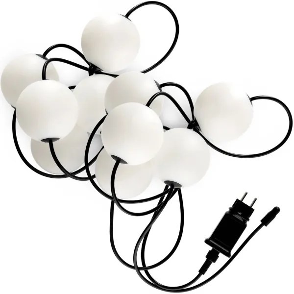 Catena decorativa da esterno LED 10xLED/0,8W/230V IP67 7,7 m