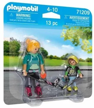 Playset Playmobil 71209 13 Pezzi Giocatore di hockey Duo