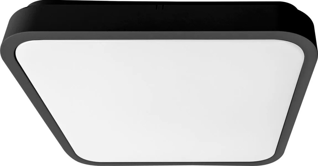 Brilagi - Plafoniera LED da soffitto per bagno ZENNA LED/12W/230V 24x24 cm IP44 nera