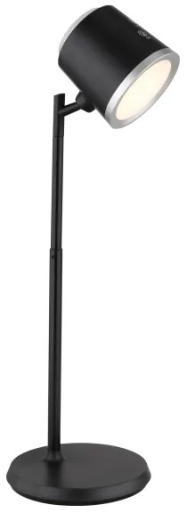Globo 58454B - Lampada da tavolo LED dimmerabile touch MEEYA LED/6W/3,7V nera
